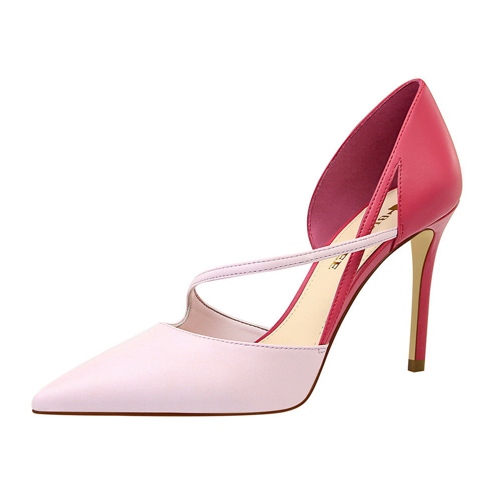 Verona Contrast Slingback Pumps