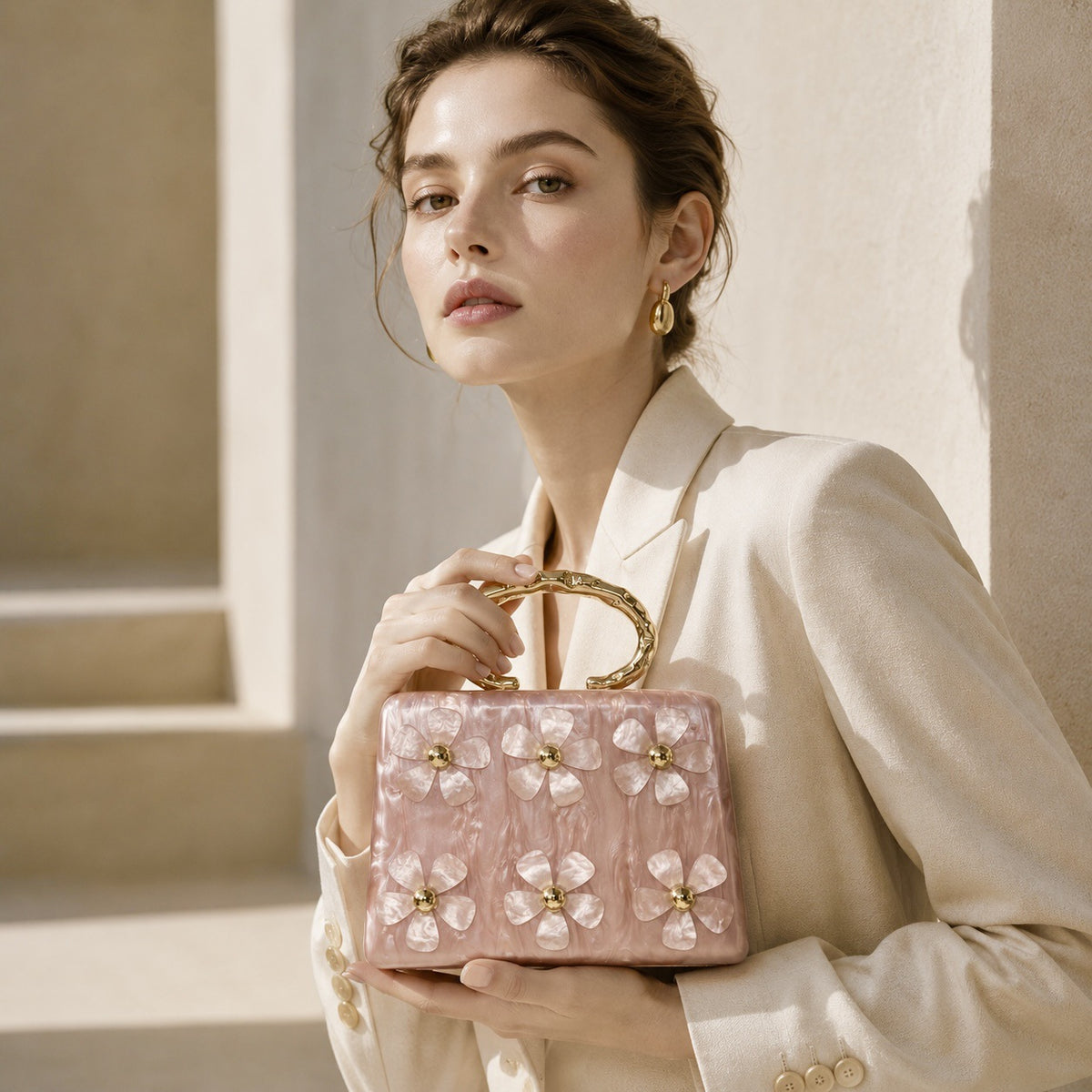 Aura Floral Evening Bag