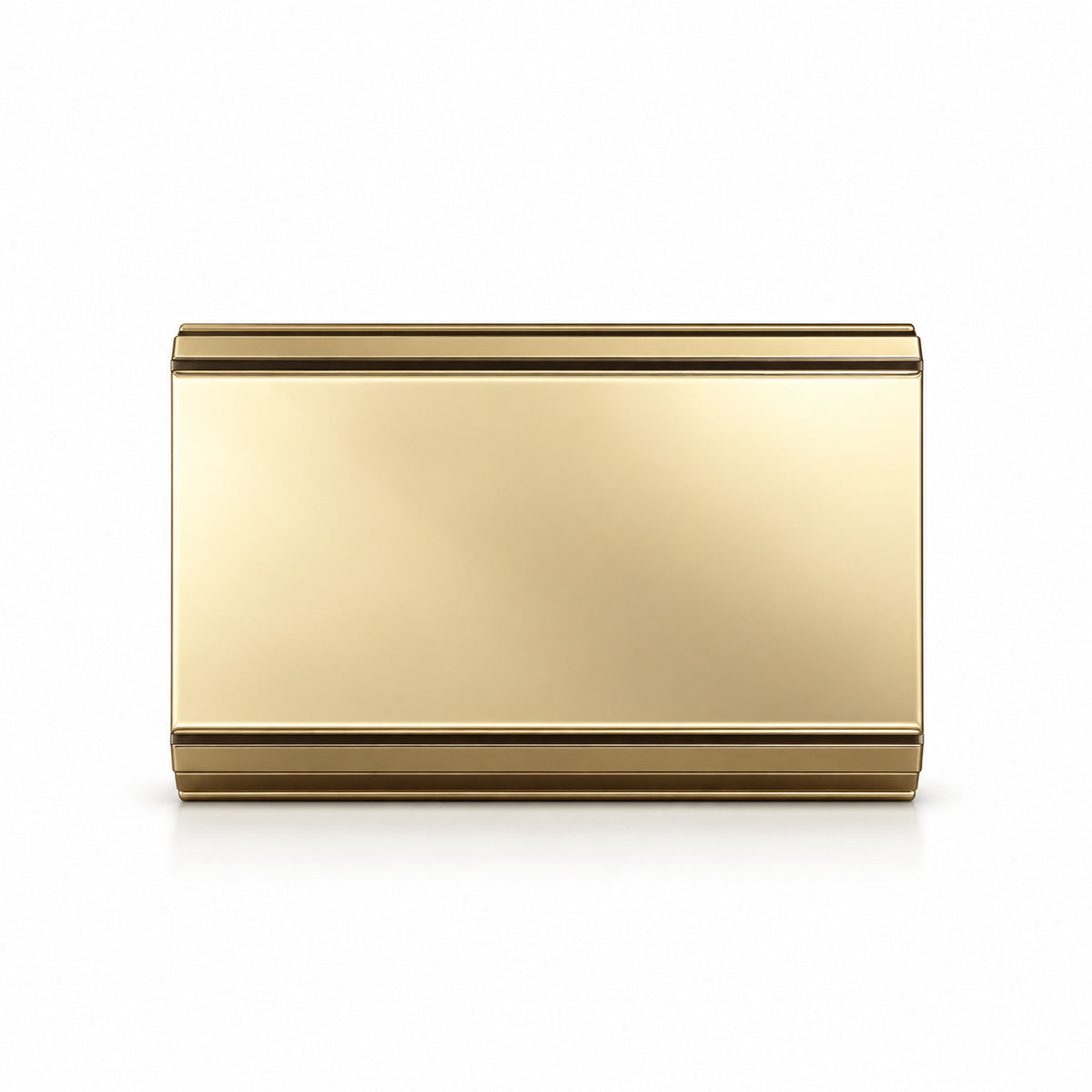 Gold Accordion Clutch