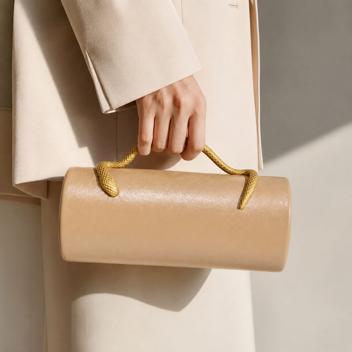 Viper Sculptural Clutch