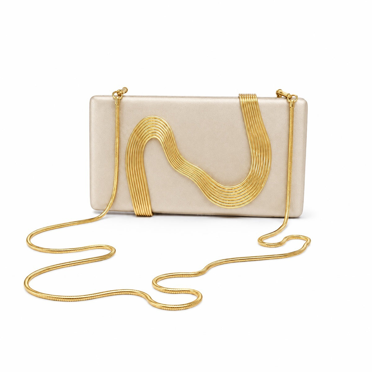 The Gia Chain Clutch