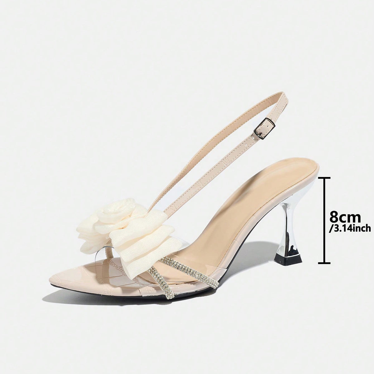 Luxe Radiance Hollow Bow Heels