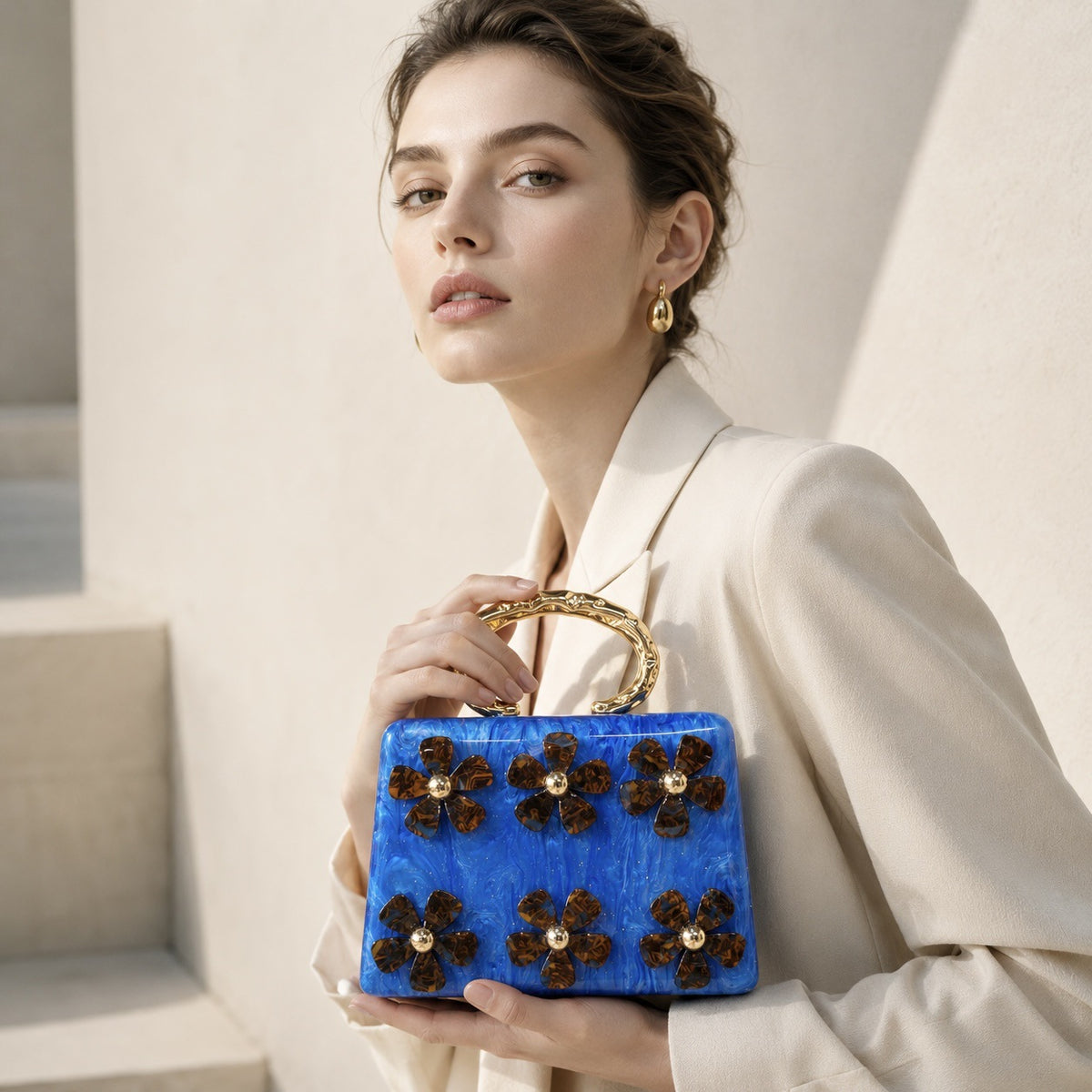 Aura Floral Evening Bag