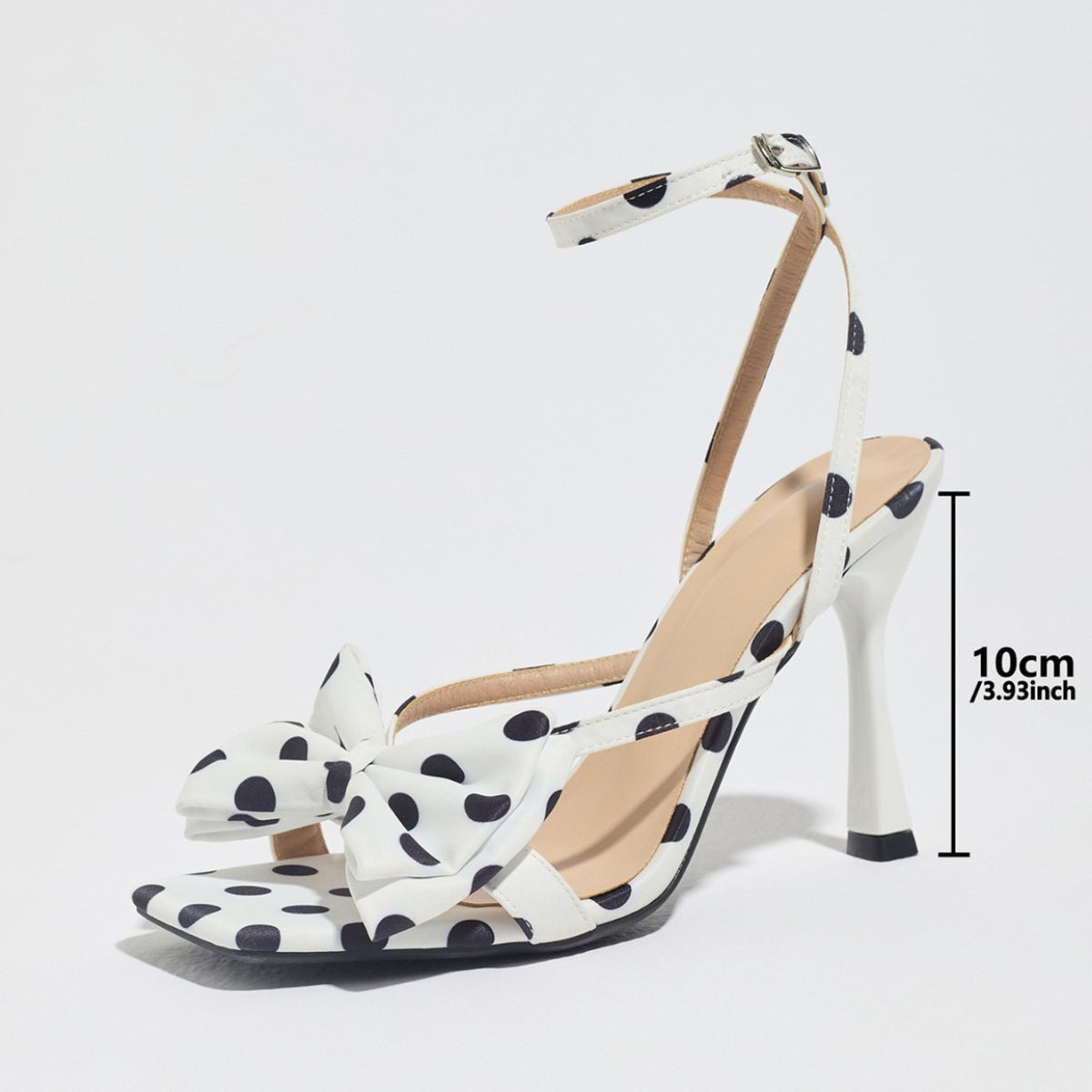 Monroe Polka Dot Bow Stilettos