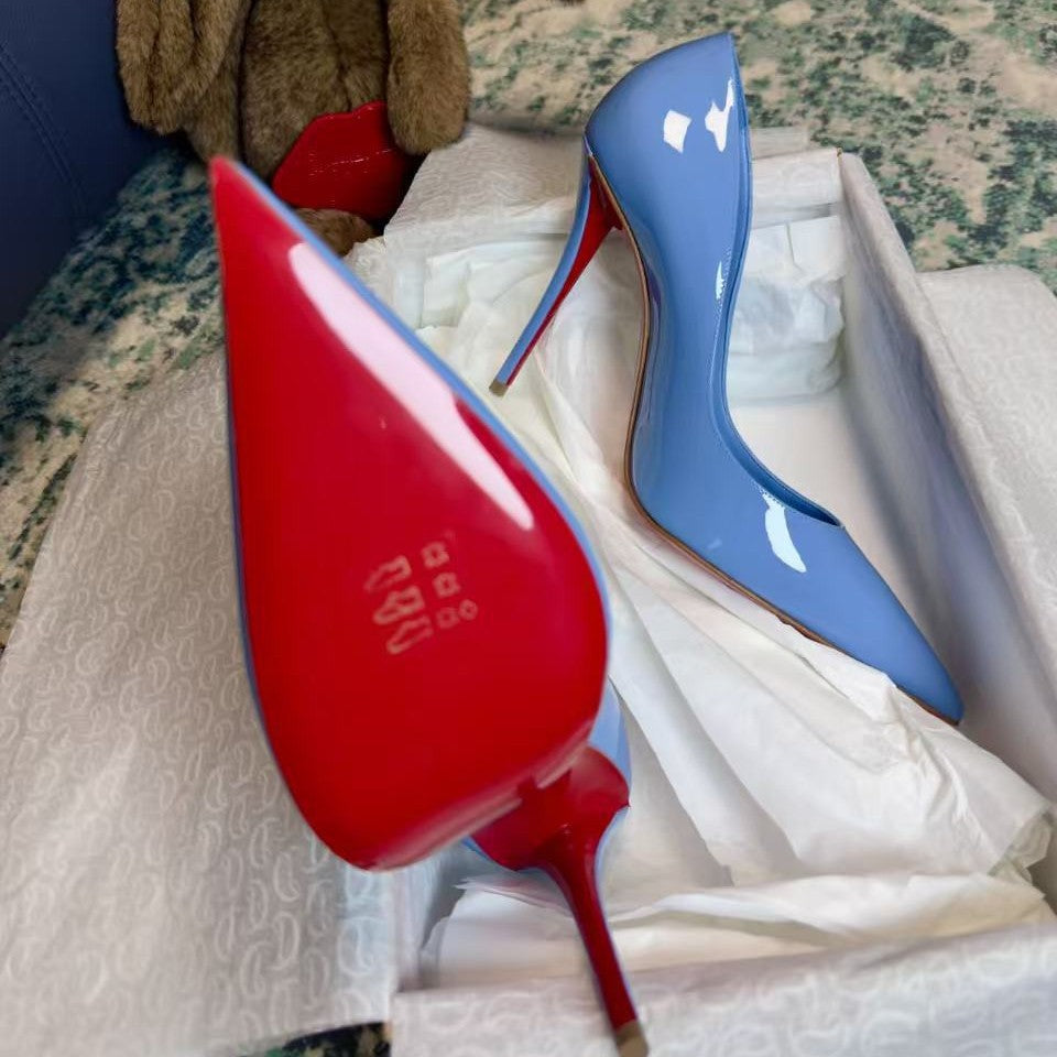 Scarlet Muse Mesh Stiletto Heels