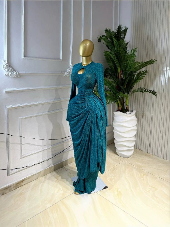 Adenike Drape Dress