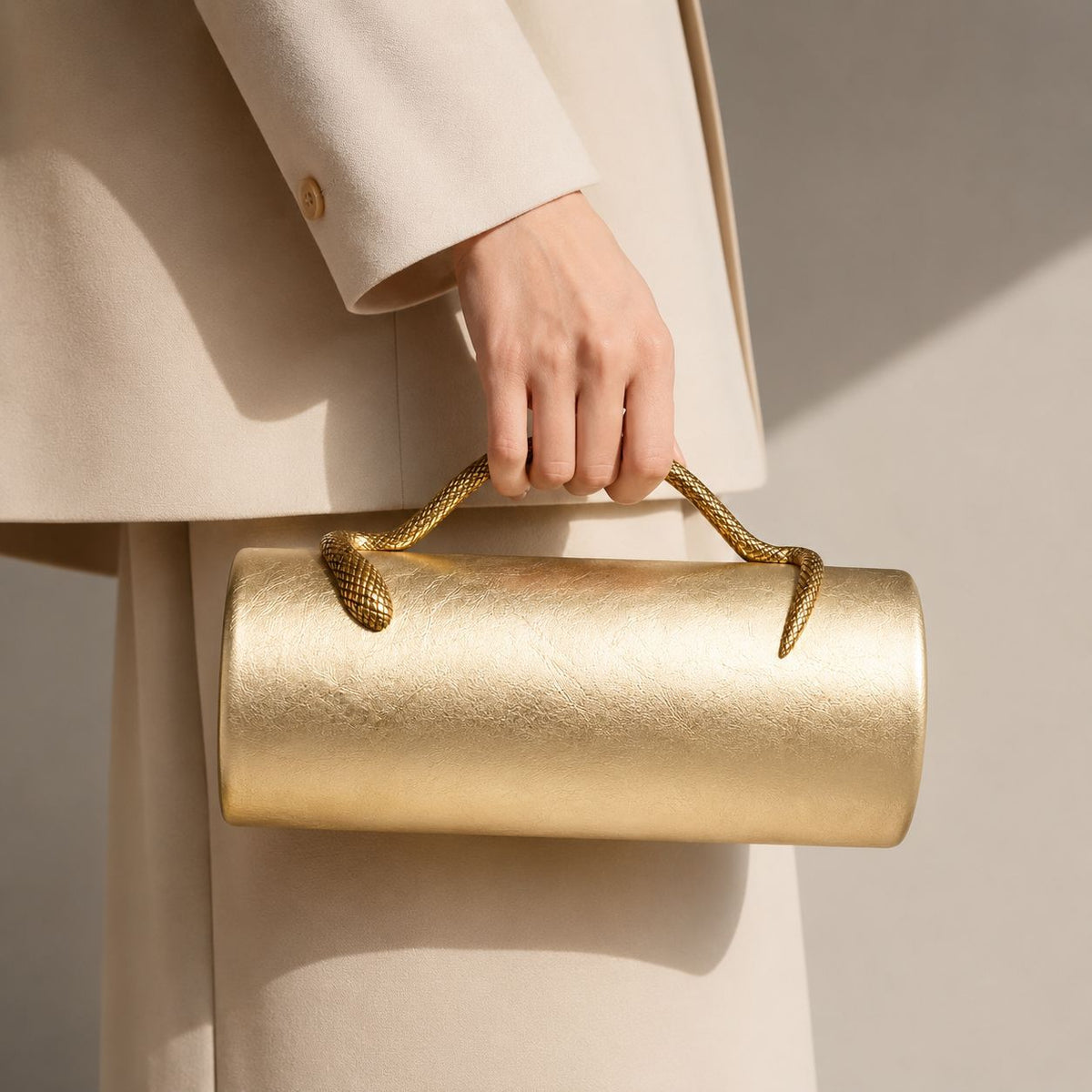 Viper Sculptural Clutch
