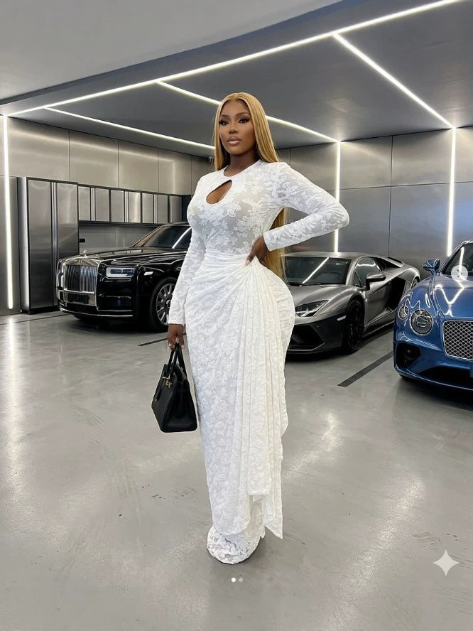 Adenike Drape Dress