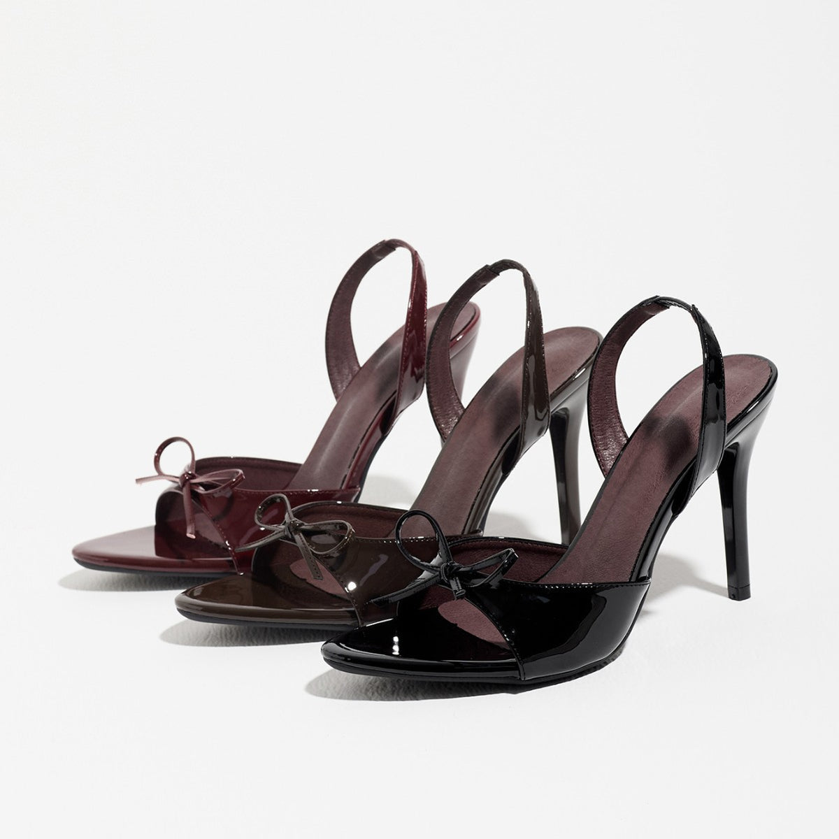 Aura Bow Stiletto Sandals