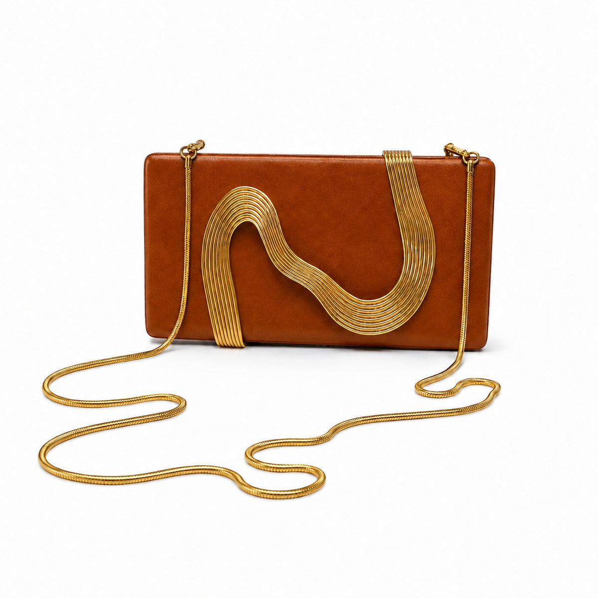 The Gia Chain Clutch