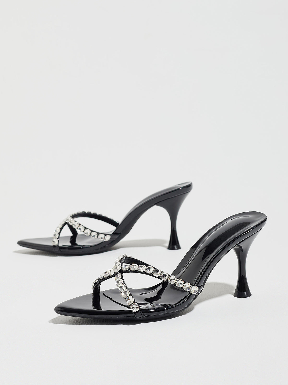 French Riviera Pearl-Embellished Heels