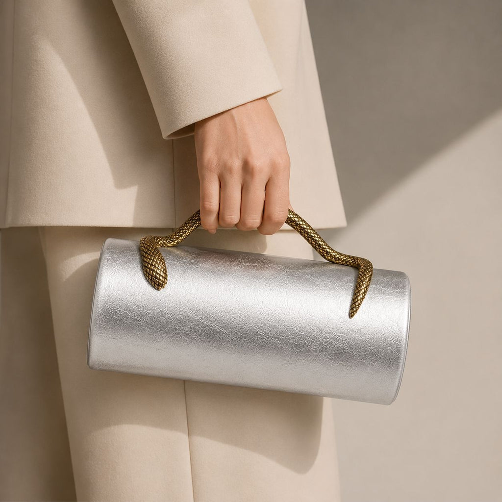 Viper Sculptural Clutch