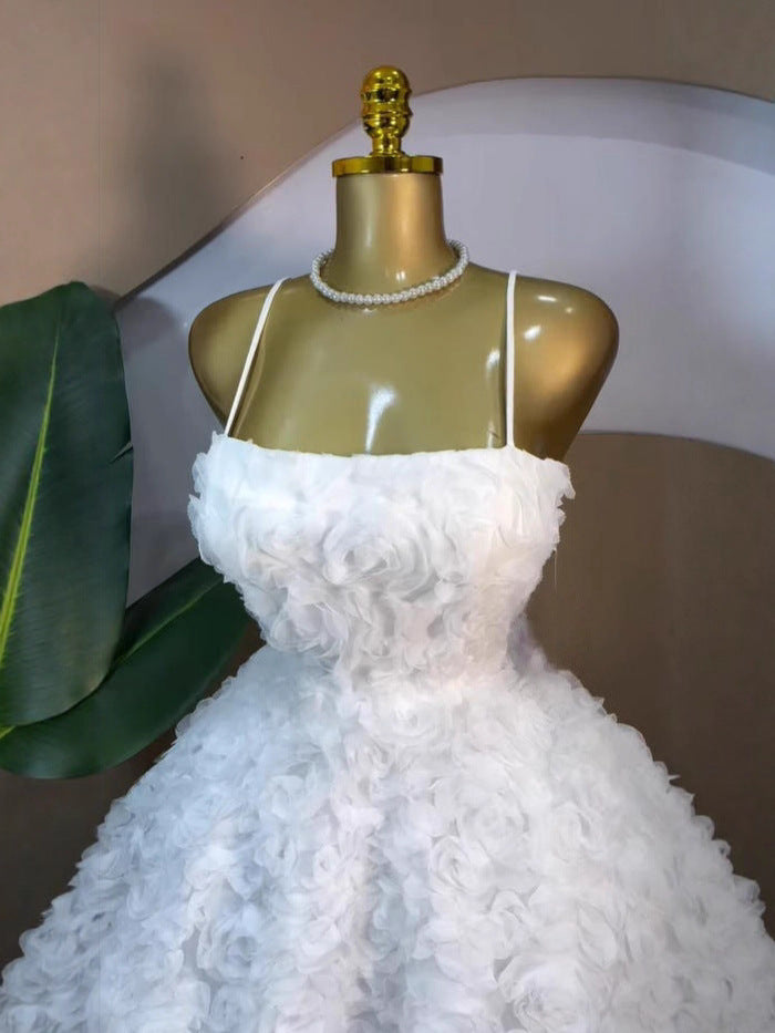 Elegant Feather Mini Dress