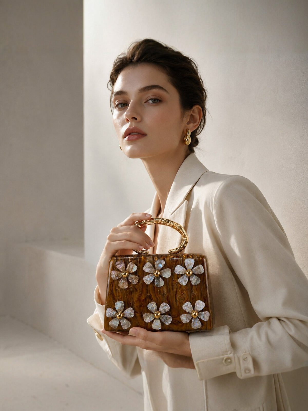 Aura Floral Evening Bag