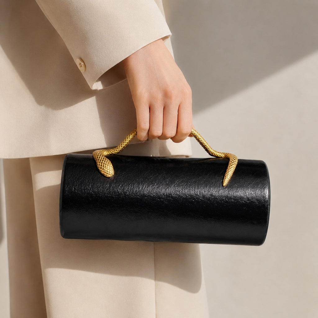 Viper Sculptural Clutch