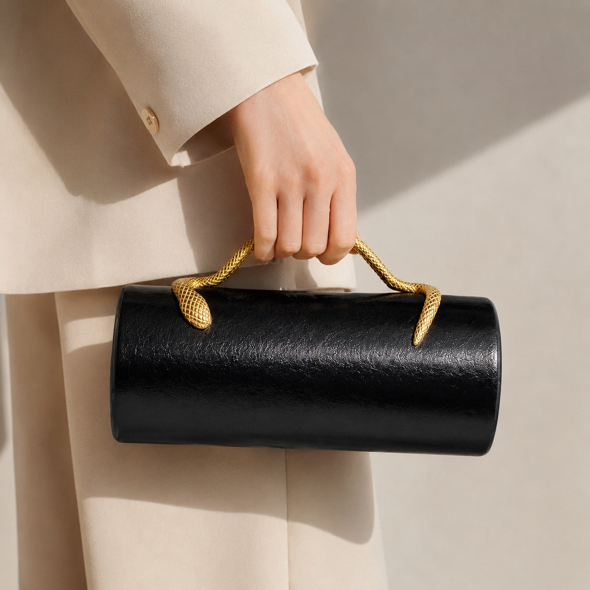 Viper Sculptural Clutch