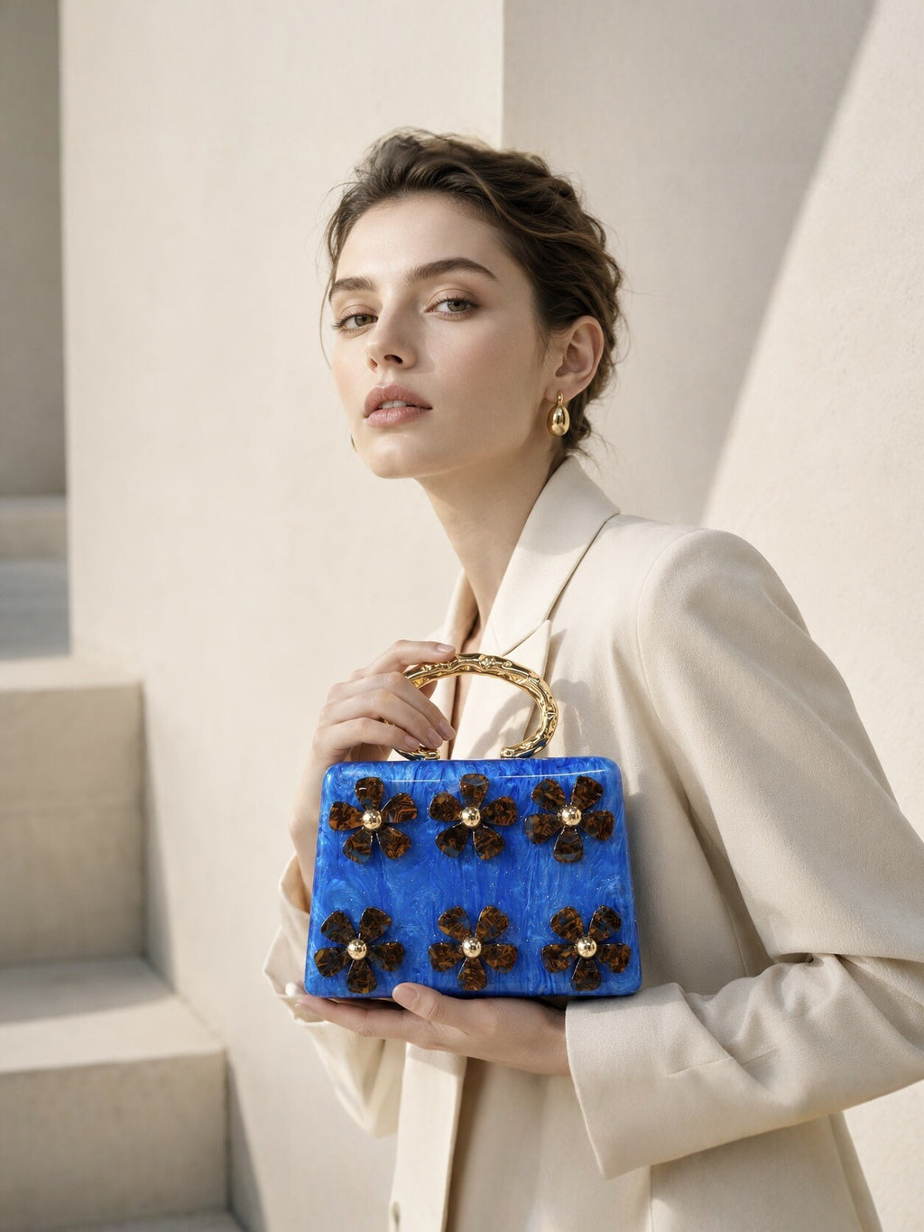 Aura Floral Evening Bag