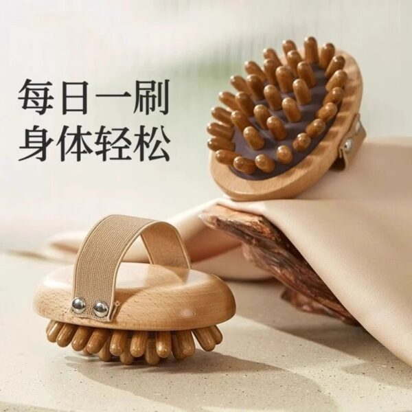 Multi-functional hair cushion meridian brush