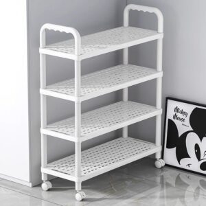 Simple shoe racks, household multi-storey home doors, dormitory rental housing, economical multi-functional shoe racks, shelves