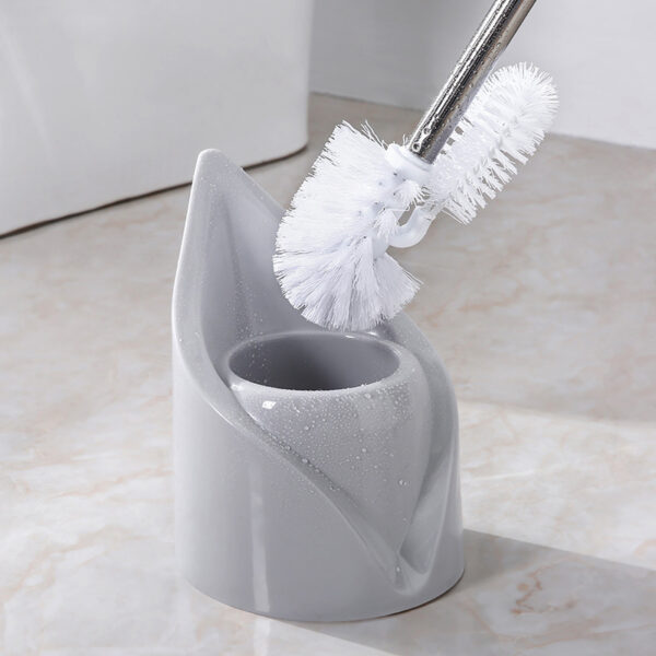 Toilet brushes, household toilets, no dead ends, set brushes, cleaning brushes, long-handled plastic toilet cleaners, and toilet scrubbing - Image 4