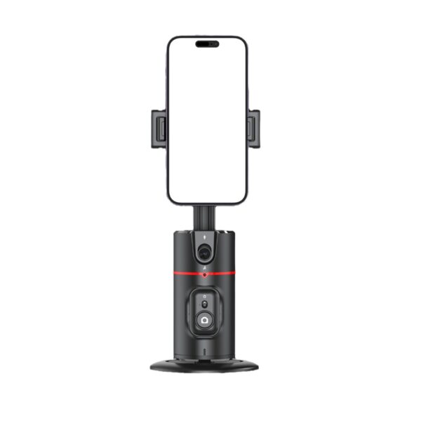 AI Face Recognition, Intelligent Follow-up PTZ, 360° Mobile Phone Stabilizer, Desktop Live Stand, Selfie Artifact P02 - Image 5