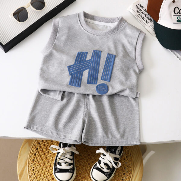 Boys Sleeveless Clothes - Image 4
