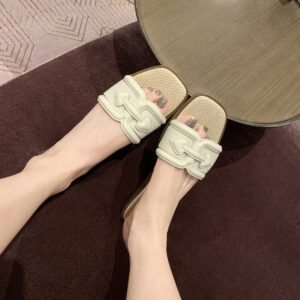 mom new fashion flat slippers
