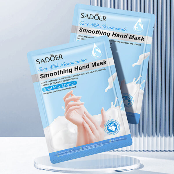 Rose Lavender Goat's Milk Hand Mask - Image 3