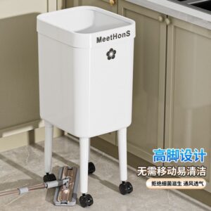 Kitchen tall trash can