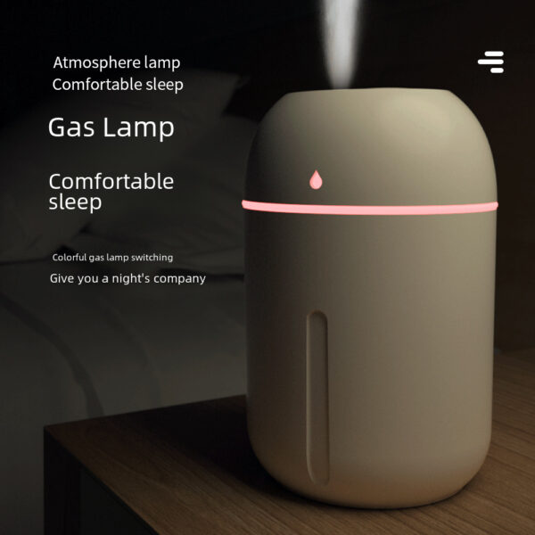 USB Mini Humidifier with Colorful Lights - Image 2