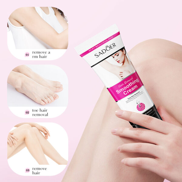 Convenient Smooth Armpit and Leg Hair Removal Cream - Image 4