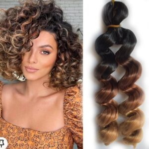 loose pixie curl  French Loose curly Crochet Braids Hair