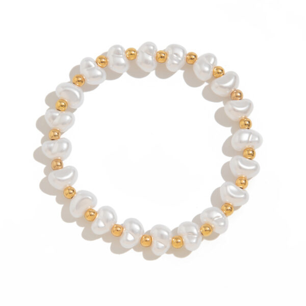 ins style metallic wide bracelet - Image 5