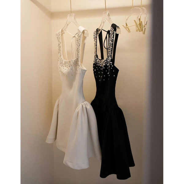 Diamond-studded dress - Image 3