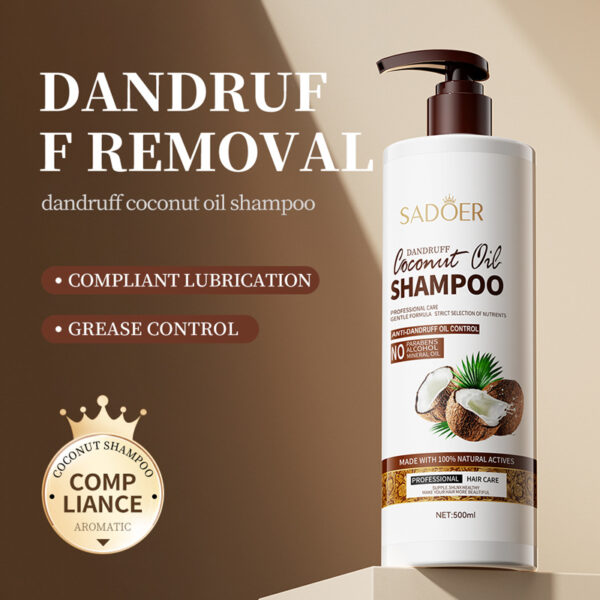SADOER Smooth Coconut Hair Mask Shampoo - Image 4