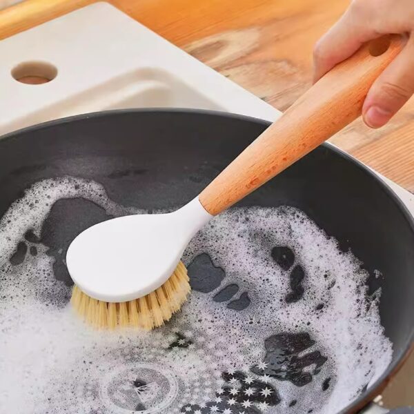 kitchen special long handle pot washing brush - Image 2