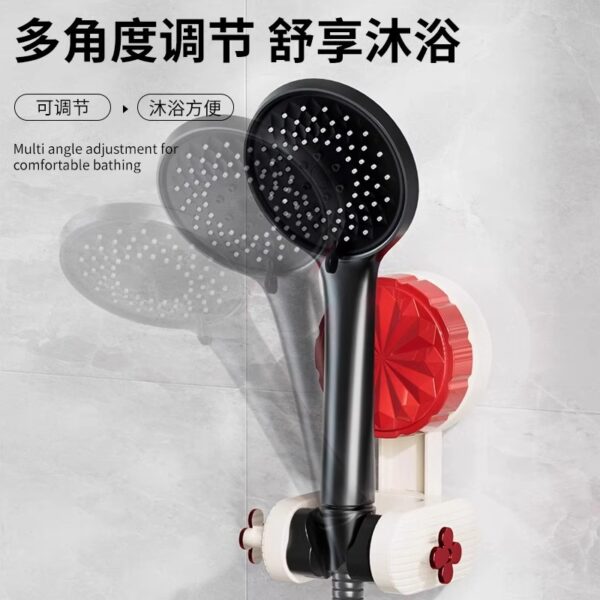 Adjustable suction cups, shower head holders, punch-free powerful vacuum suction cups, movable sprinkler fixing brackets - Image 4