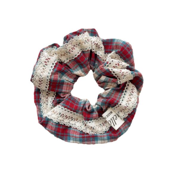 Retro Cotton Bow Hair Clip - Image 5