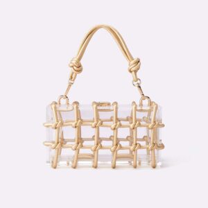 European and American cross-border hot women's bags, handbags, shiny rhinestones, handmade dinner bags, foreign trade handbags, acrylic clutches