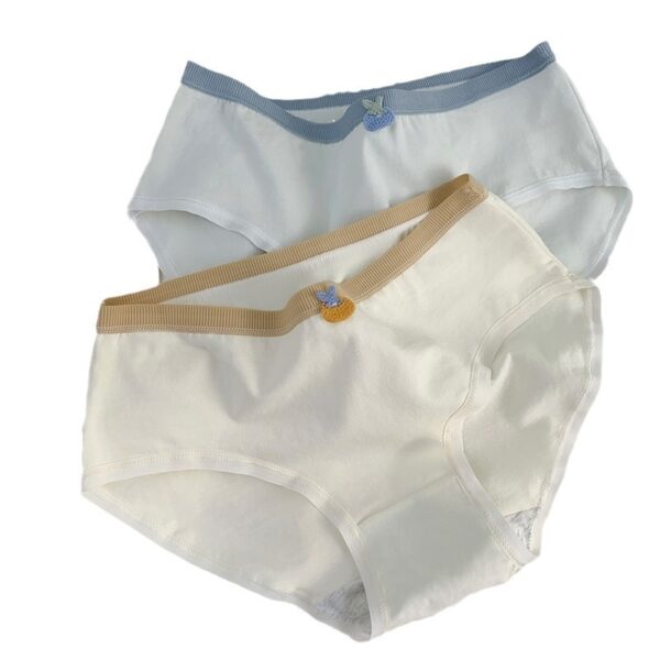 Girl's 3 piece cotton antibacterial panties - Image 5