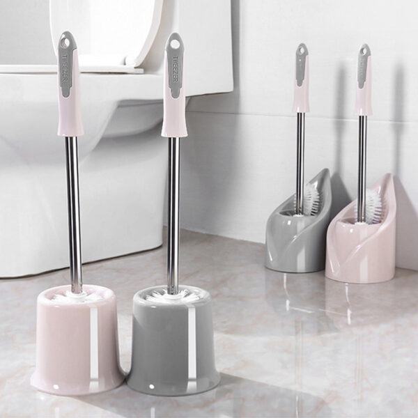 Toilet brushes, household toilets, no dead ends, set brushes, cleaning brushes, long-handled plastic toilet cleaners, and toilet scrubbing - Image 2