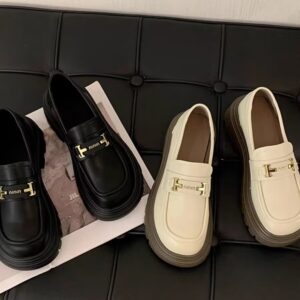 British Style Small Leather Shoes