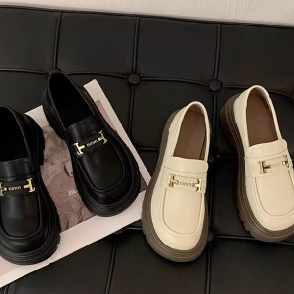 British Style Small Leather Shoes