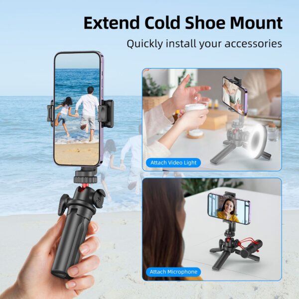 Gimbal 4 Joints Mobile phone, Camera tripod - Image 3