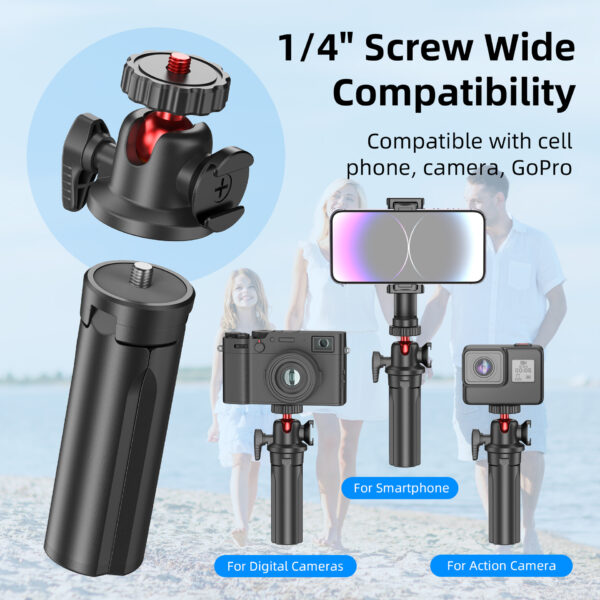 Gimbal 4 Joints Mobile phone, Camera tripod - Image 2