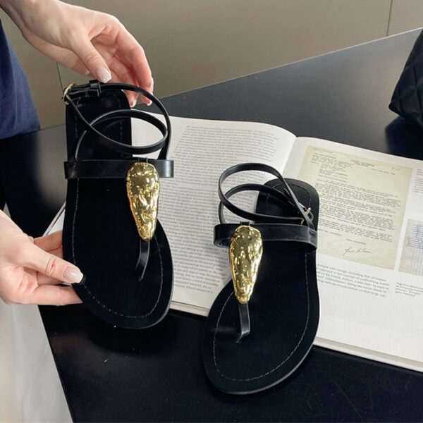 Korean Jelly Flat Roman Sandals