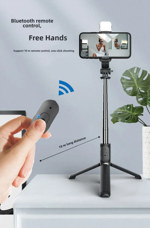 Portable anti-shake retractable bluetooth phone and camera holder - Image 3