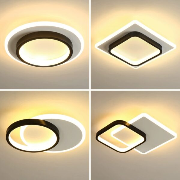 Modern and simple ceiling led lamp