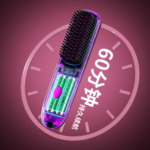 Wireless Hair Straightening Comb - Image 2