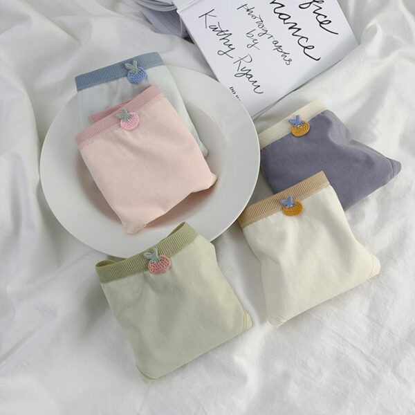 Girl's 3 piece cotton antibacterial panties - Image 4